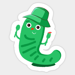 very hungry caterpillar Sticker